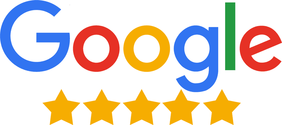 Google, rated five stars