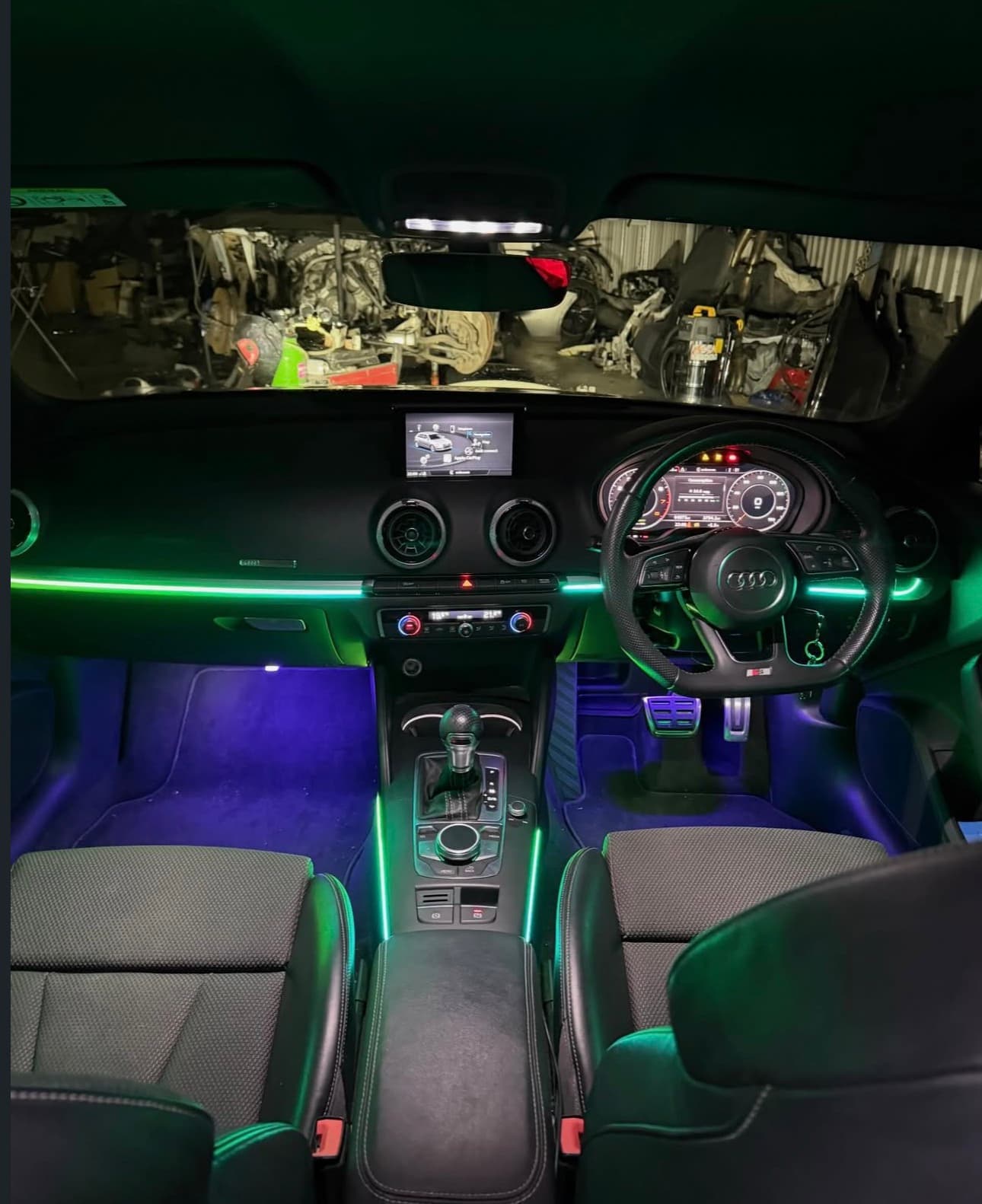 Audi S3 — Eleven zones